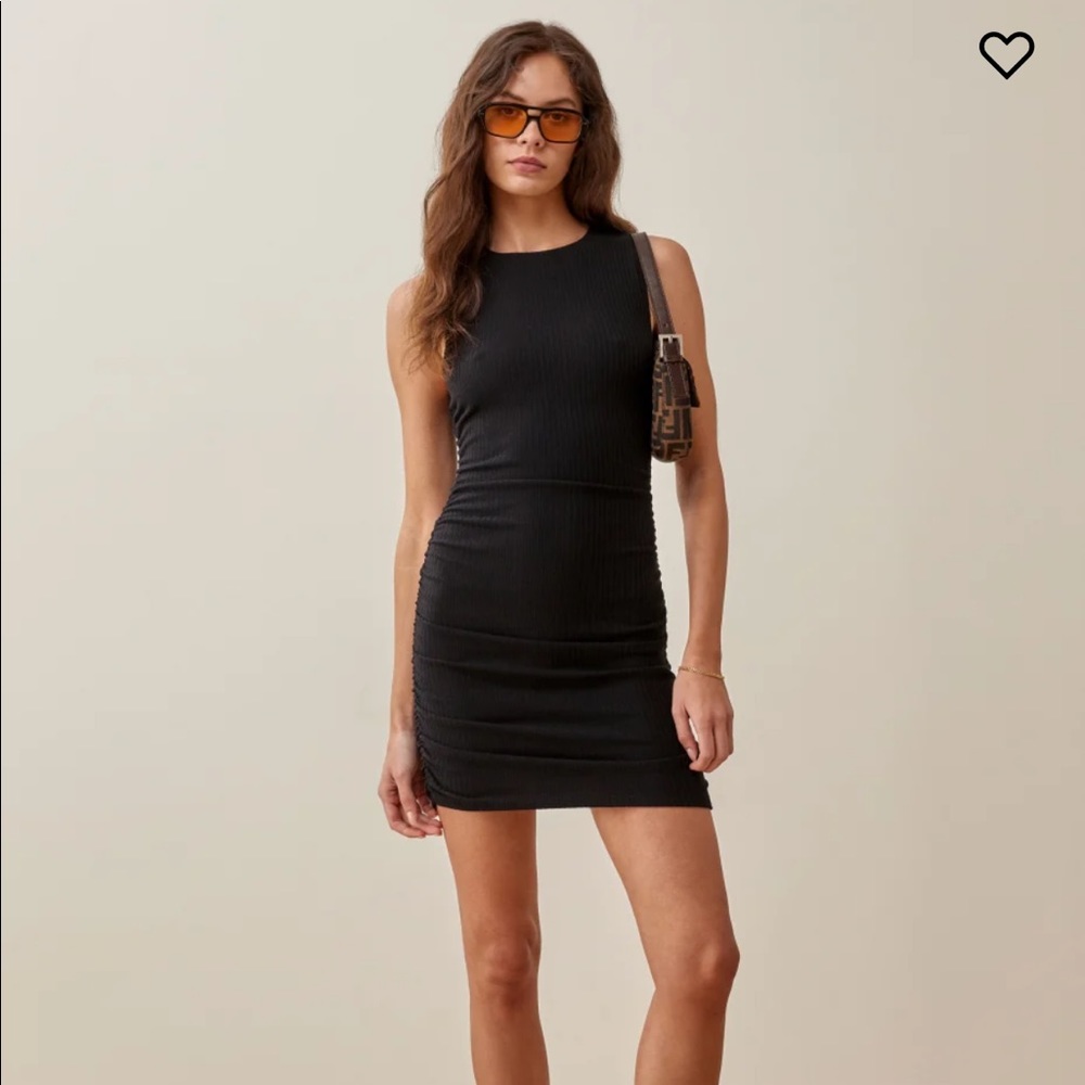 Reformation Maly Dress - NWT - Size M - Black